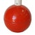 1960s Modernist Red Metal Double Ball Accent Table Lamp For Sale In Los Angeles - Image 6 of 6