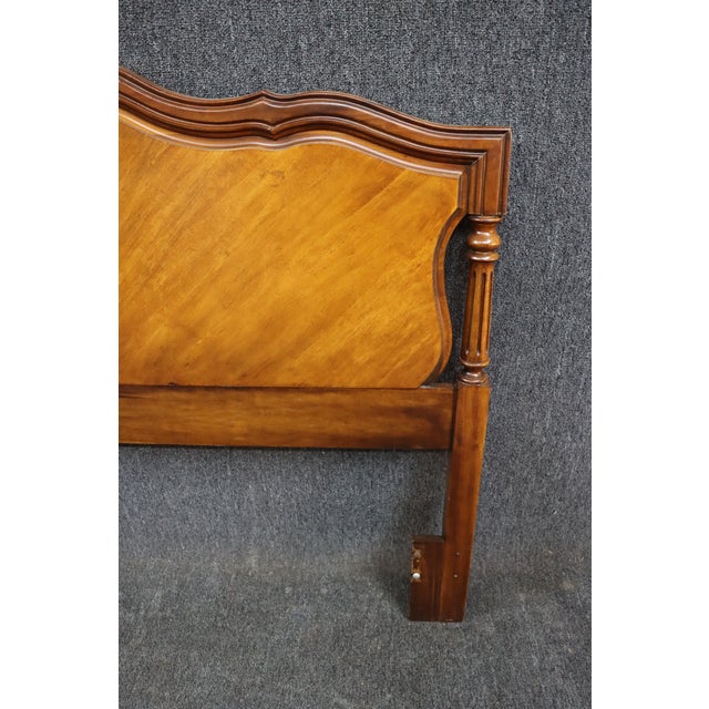 Cherry French Style Double Headboard Chairish