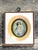 Wood Vintage German Miniature Portrait For Sale - Image 7 of 18
