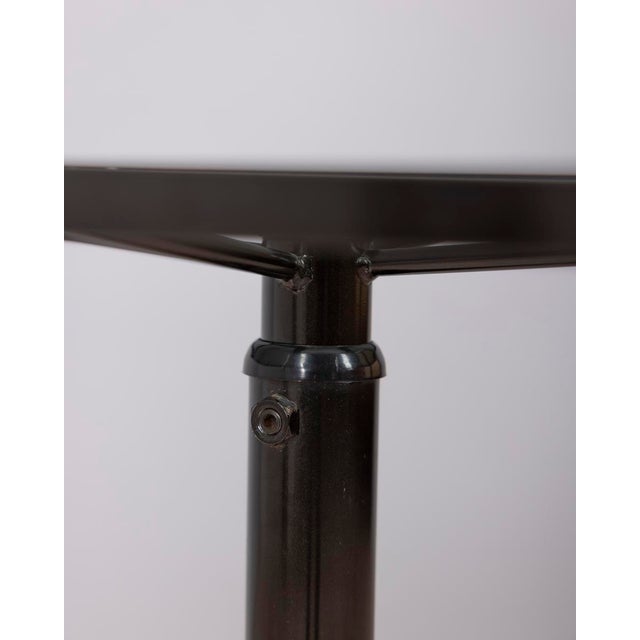 Black Vintage Trolley Table in Black Metal from Allegri For Sale - Image 8 of 11