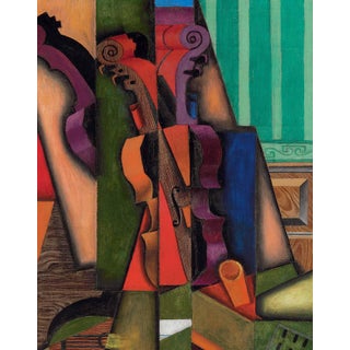 Juan Gris Violon Et Guitare Limited Edition Giclee For Sale