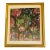 1980s Abstract Painting by Elia Magical Garden With Hedgehogs Framed For Sale