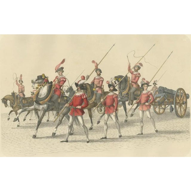 Paper Swiss Victory Parade, 1855, Paper For Sale - Image 7 of 10
