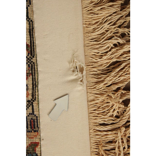 Persian Hand Knotted Prayer Rug For Sale - Image 18 of 18