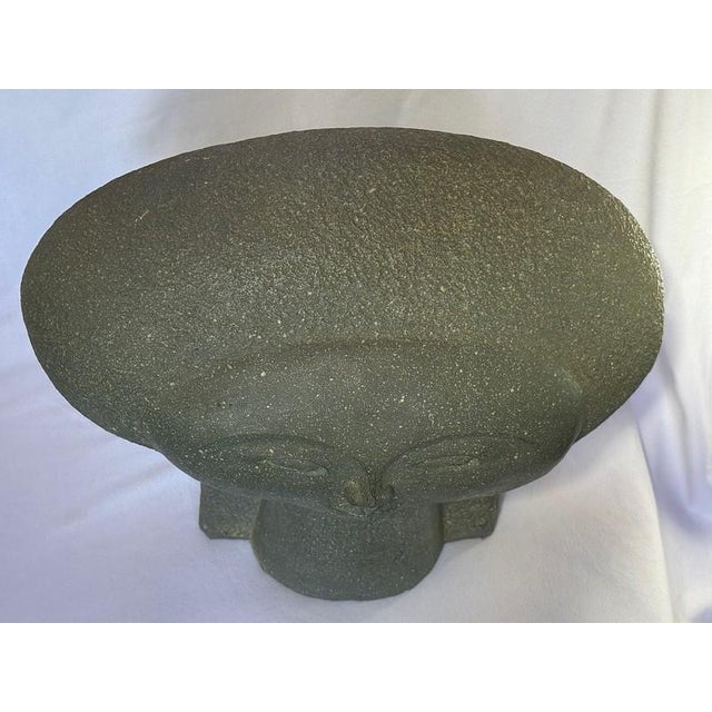 Paul Bellardo (1924-2017 Ny/Ca) "Heads of the Universe" Ceramic Modernist Sculpture 1979 For Sale - Image 9 of 11