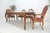 Country French Parquetry Top Table 6 Dining Chairs 2X22" Extension Board Leafs For Sale - Image 16 of 17