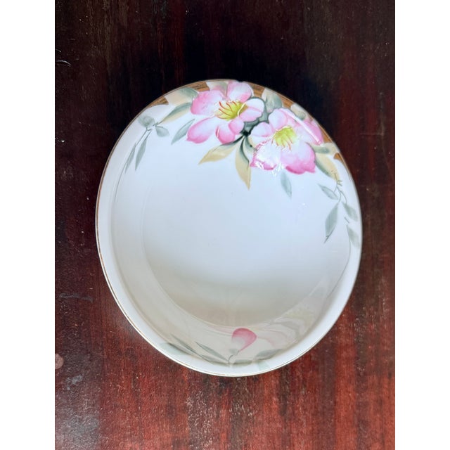 Early 20th Century Antique, Early 20th Century Noritake Azalea Porcelain Dessert Bowls, Set of Six For Sale - Image 5 of 8
