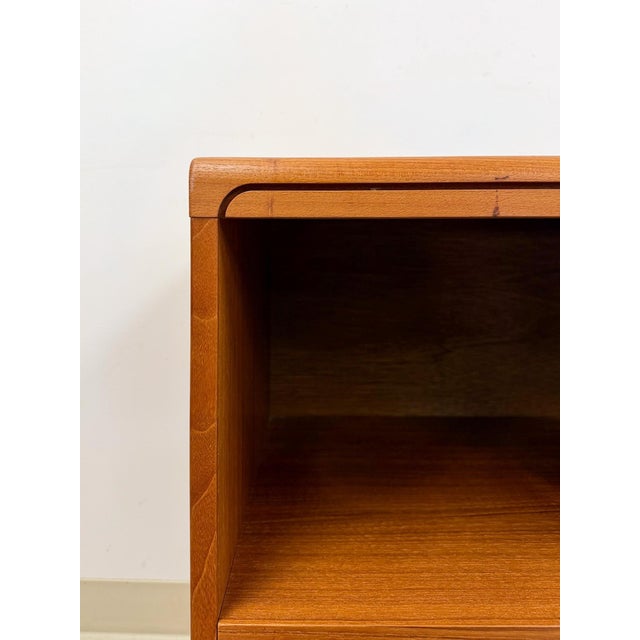 Mid 20th Century Teak Danish Mid-Century Nightstand Torring Mobelfabrik MCM Bedside End Table For Sale - Image 5 of 9