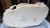 Plastic Vintage Italian Chinoiserie Faux Alabaster Prosperity Cart Sculpture For Sale - Image 7 of 9