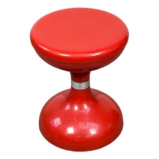 Italian Space Age Plastic Stool, 1970s For Sale