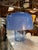Blue 1970s Lt226 Murano Glass Table Lamp by Carlo Nason for Mazzega, Italy For Sale - Image 8 of 9