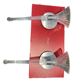 Baccarat Crystal Sconce - a Pair