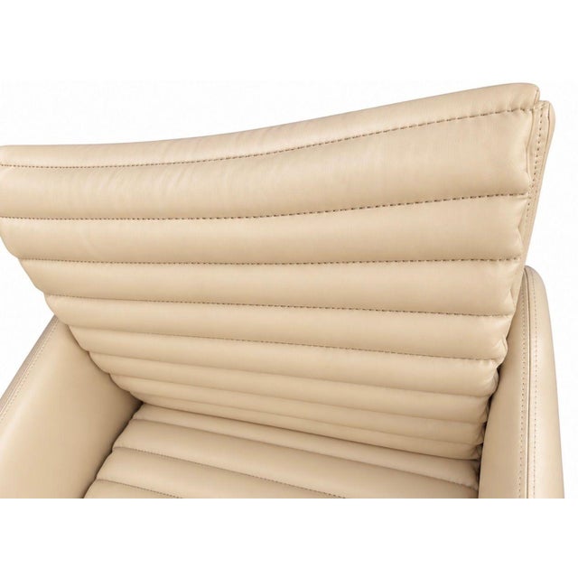 Set 8 Preview Leather Dining/Arm Lounge Chairs, 1980 For Sale In Chicago - Image 6 of 12