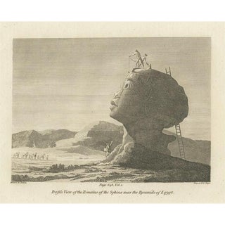 Cooke, The Great Sphinx of Giza in Egypt, 1801, Print For Sale