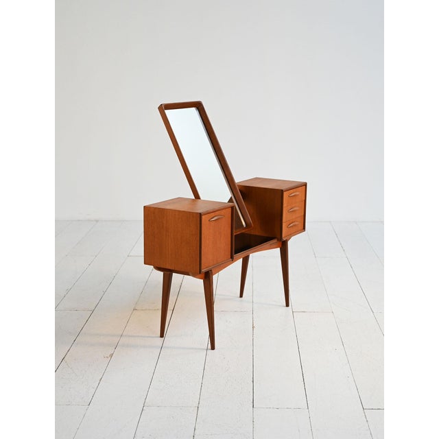 1960s Model 315 Dressing Table by Svante Skogh for Slutarp, 1960s For Sale - Image 5 of 9