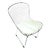 Vintage Mid Century Chrome Mesh Chair For Sale