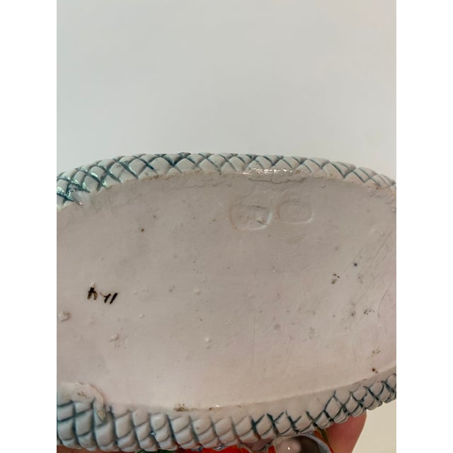 Majolia Ceramic Purse Vessel For Sale In New York - Image 6 of 6
