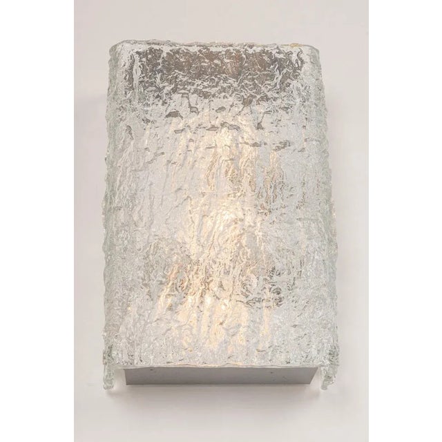 Murano Glass Sconces from Kaiser, Germany, 1970s, Set of 2 For Sale - Image 4 of 13