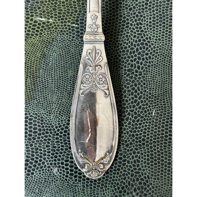 1950s Silver-Plated Metal Box, 1950s, Set of 37 For Sale - Image 5 of 11