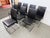 Design Plus Gallery presents a Set of Eight Amplitude Dining Chairs from Roche Bobois. The sober look of these chairs is...