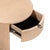 Wood Marlow Natural Wood Round Nightstand For Sale - Image 7 of 9