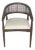 Vintage Armchair with Wickerwork For Sale