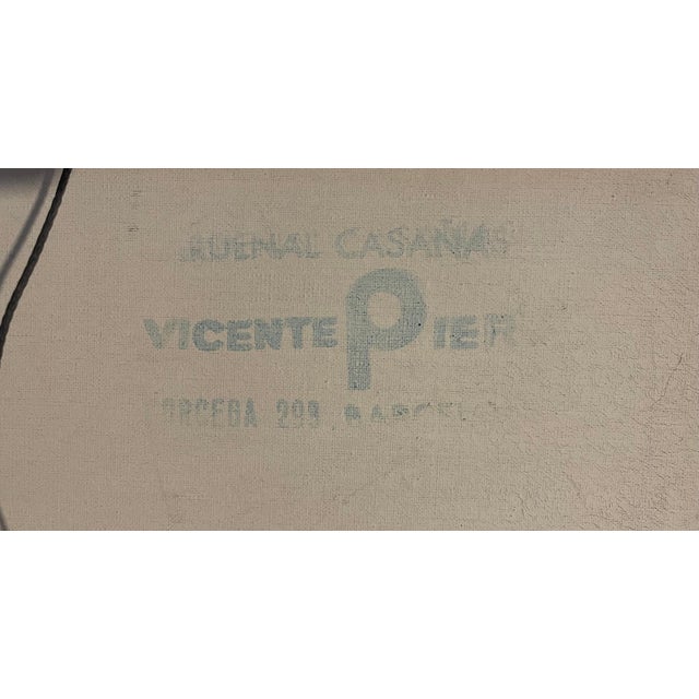 Josep Guinovart Bertrán, Abstract Spanish Catalan Oil Painting Josep Guinovart from Joan Prats Gallery, 1976 For Sale - Image 11 of 16