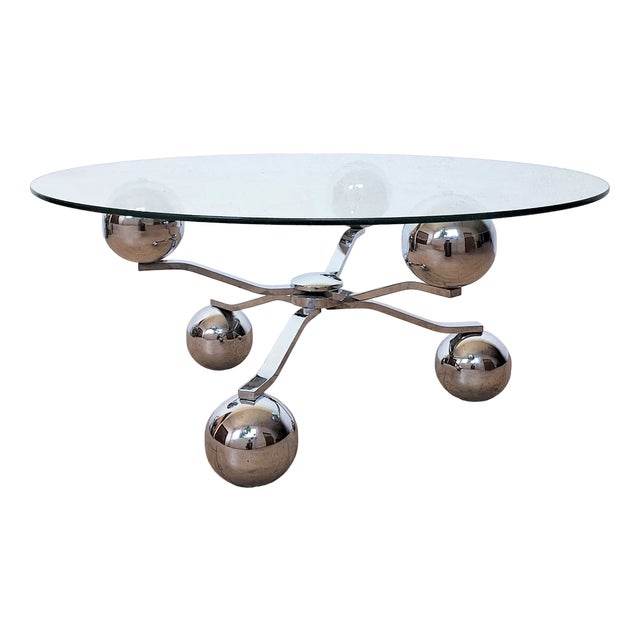 Space Age Sputnik Coffee Table, 1960s For Sale