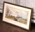 Sweeping across the Sussex countryside, this finely rendered antique sporting watercolor captures the excitement and...