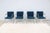 Metal Ludwig Mies Van Der Rohe Brno Tubular Chairs in Royal Blue Fabric by Gordon - Set of 4 For Sale - Image 7 of 18