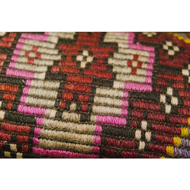 Neck Roll Pillow Cover, 1970s, in Very Good conditions. Designed 1970 to 1979