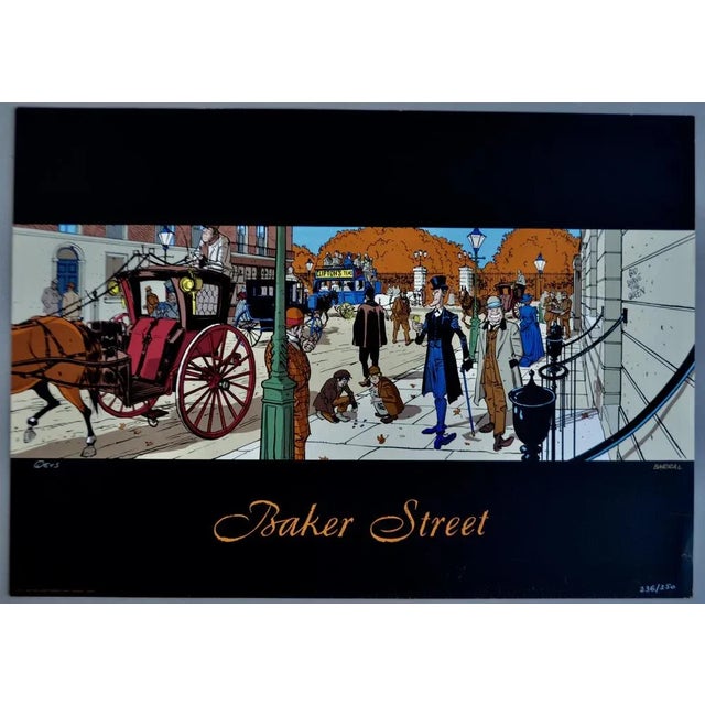 Pierre Veys and Nicolas Barral baker street, 2003 screen printing Signed by Veys and Barral Published in 250 copies...