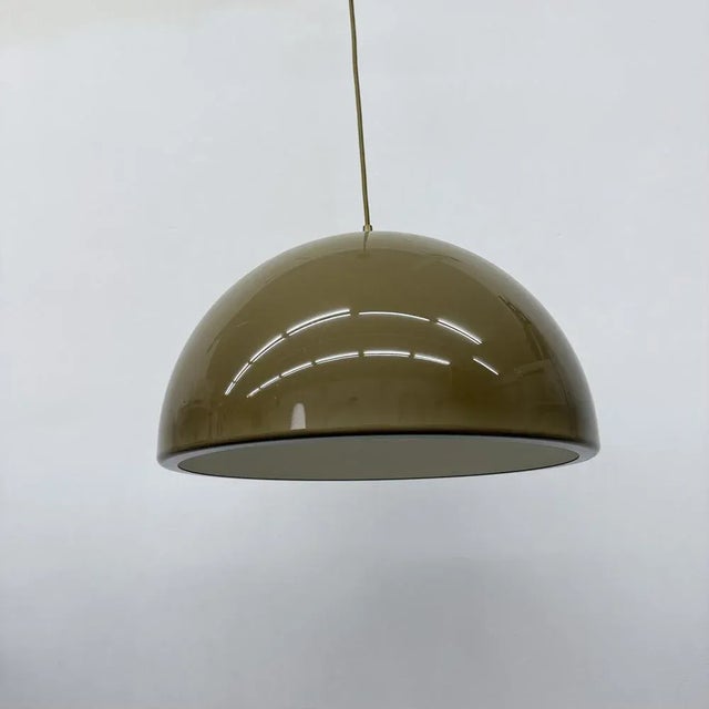 Brown Mushroom Pendant, 1970s For Sale - Image 6 of 18