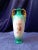 Late 20th Century Antique Victorian Victoria Carlsbad Austria Portrait Vase, Victorian Art Nouveau Hand Painted Porcelain Urn, G M Asmann the Secret For Sale - Image 5 of 13