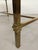 Vintage Gold Brass Coffee Table, 1950s For Sale - Image 9 of 18