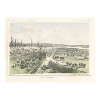Fort Vancouver, 1850, Paper For Sale