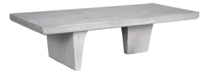 NOIR Ward Coffee Table, White Wash
