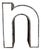 Vintage Illuminated Advertising Letter N, 1960s For Sale