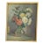 Early 20th Century Impressionist Painting Still Life of Roses Signed by Artist Jeanette Slager (1881-1945) For Sale