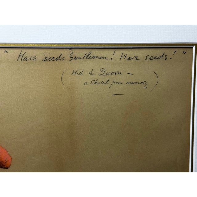 Large British Sporting Painting “Hare Seeds Gentlemen! Hare Seeds With the Quorn Hunt” Tom Firr Huntsman on Grey Whitelegs by Basil Nightingale C1895 For Sale - Image 18 of 18