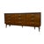 Bassett Vintage Mid-Century Modern Walnut Dresser Set – 9-Drawer Lowboy & 5-Drawer Highboy. For Sale - Image 4 of 11