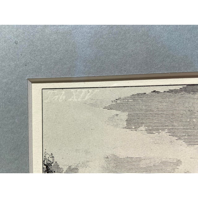 Mid 20th Century Mid 20th Century Roman Temple Ruin Etching After Giovanni Battista Piranesi For Sale - Image 5 of 8