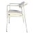 Dan Johnson for Shelby Williams Aluminum Armchair - rare variation For Sale