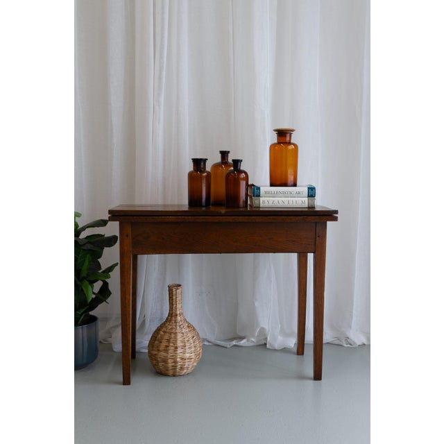 Danish Pharmacy Glass Bottles, 1890s, Set of 4 For Sale - Image 14 of 18