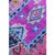 Hand-Knotted Zuid Runner in Deep Fuchsia & Teal - 2.6 X 10 For Sale - Image 4 of 5