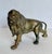 Here is a wonderful vintage solid brass lion figurine, likely made in the mid-20th century. This piece has a wonderfully...