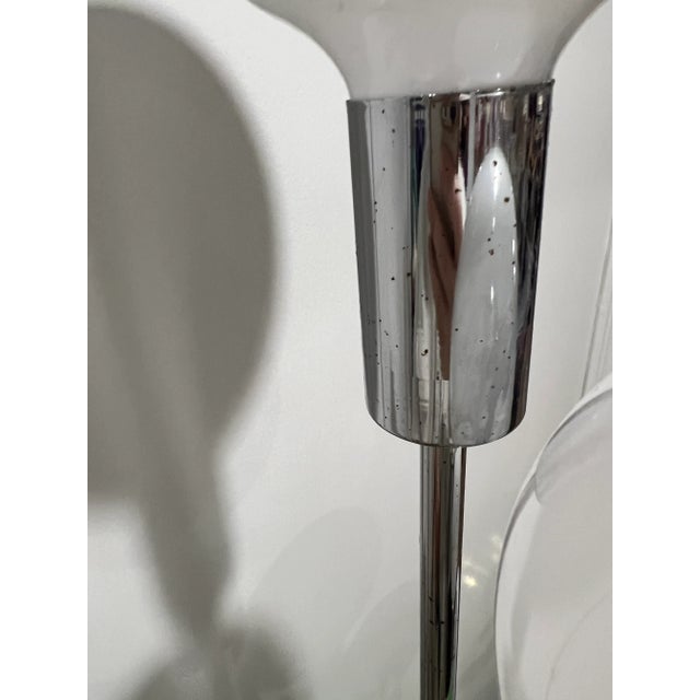 1970 Chrome Cascades Waterfall Table Lamp For Sale - Image 9 of 10