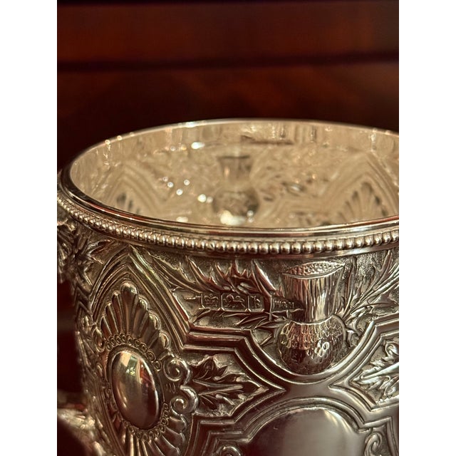 Walker & Hall Early 1900s Walker & Hall English Sterling Tea Service- 4 Pieces For Sale - Image 4 of 8