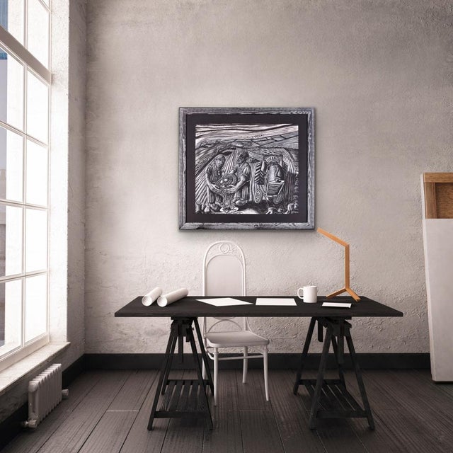 Julian Ruddock, Lost Hedgerows, Pastel Artwork, 1980s For Sale - Image 14 of 18