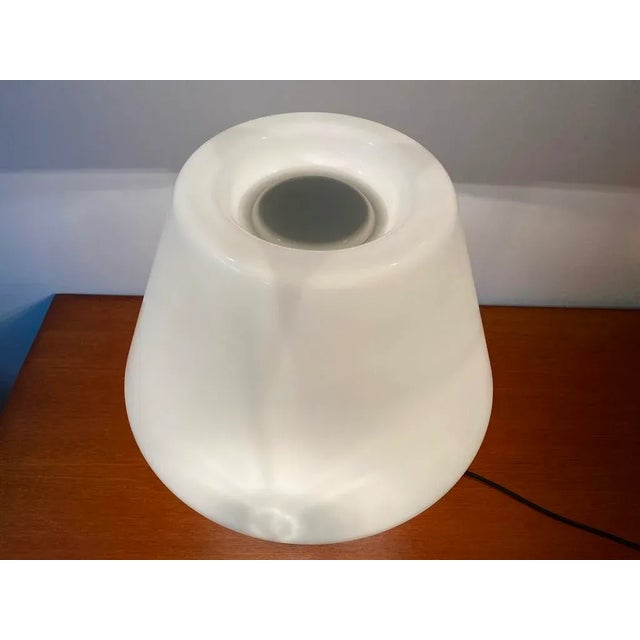 White Lacquered Metal Lamp from Guzzini, 1970s For Sale - Image 11 of 15